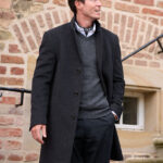 Men&#039;s coat &#039;&#039;Howard&#039;&#039; in anthra made of wool-cashmere quality