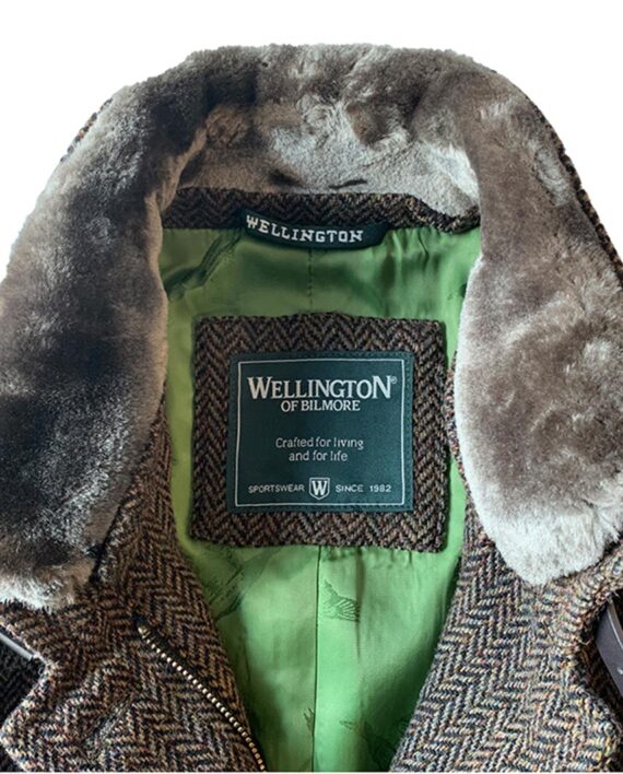 Damen Tweedmantel ''Paula'', irish Tweed I Wellington of Bilmore
