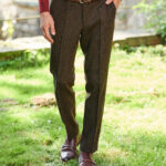 Mr. Miller - Harris Tweed Hose in Multicolor