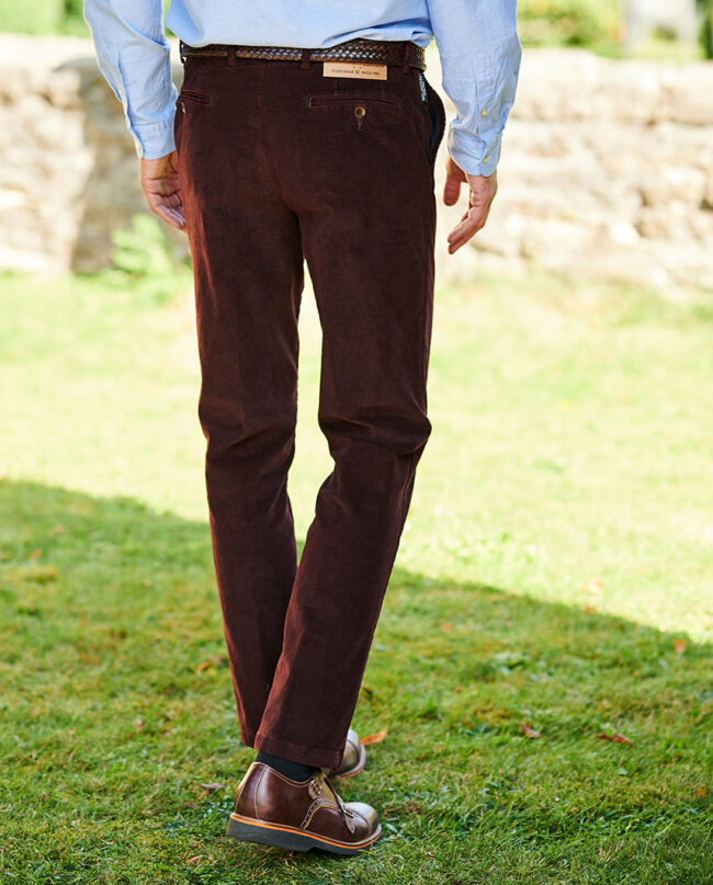 Corduroy trousers &quot;Mr. Bradley&quot; in dark brown