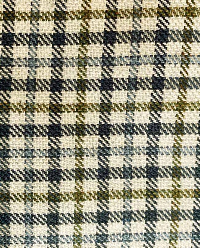 Fabric view -6171- beige-blue-green check