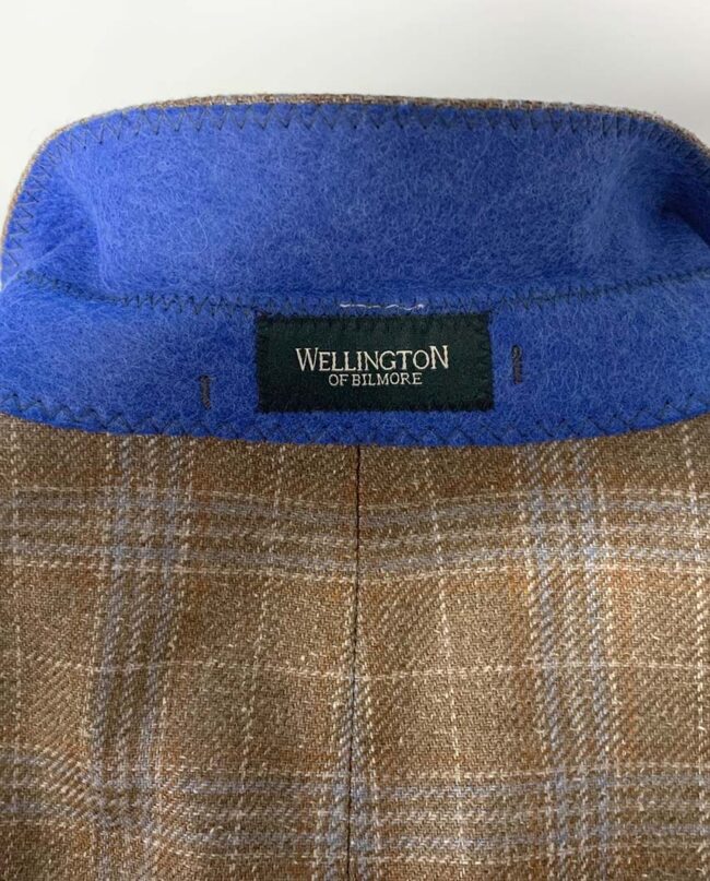 Summer jacket &#039;&#039;London&#039;&#039; in glencheck with silk overcheck I Wellington of Bilmore