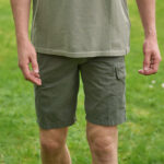 Men&#039;s cargo shorts &#039;&#039;Mr. Mane&#039;&#039; in khaki