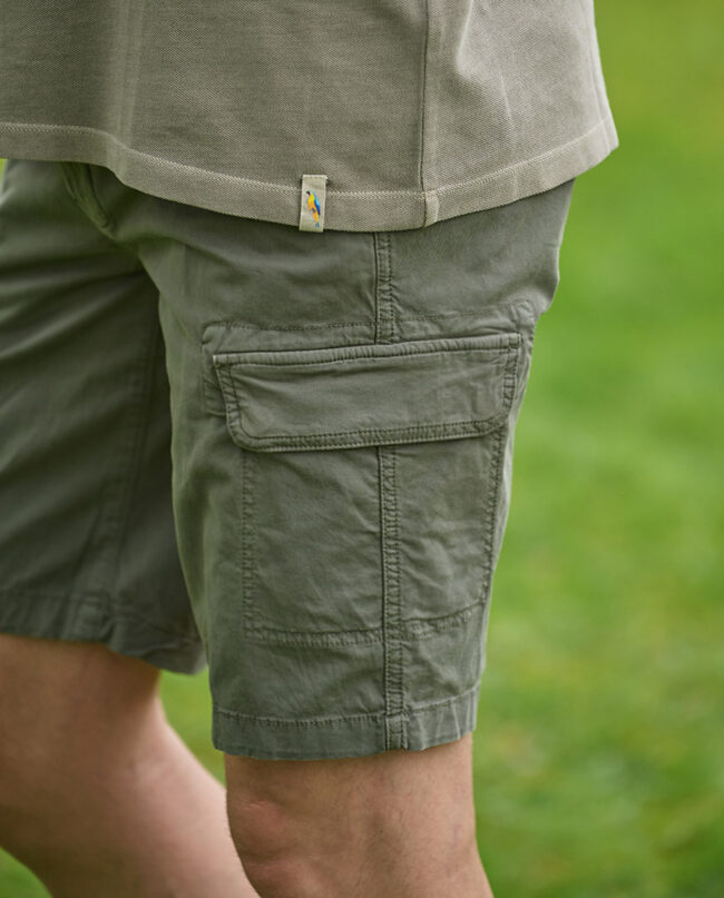 Mr. Mane - casual men's cargo shorts, khaki I Wellington of Bilmore
