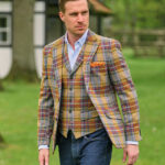 Magee tweed jacket &#039;&#039;London&#039;&#039; in multicolor check
