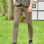 Harris tweed trousers &#039;&#039;Mr. Miller &quot; in country herringbone
