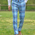 Harris Tweed trousers &#039;&#039;Mr. Miller &quot; in jeans herringbone