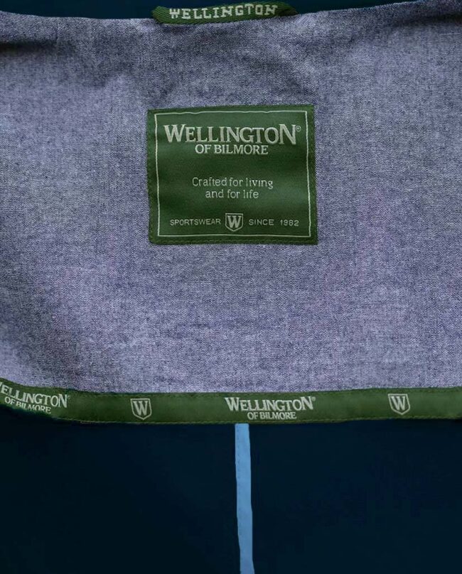 Men&#039;s short coat &#039;&#039;Stirling&#039;&#039; in navy I Wellington of Bilmore