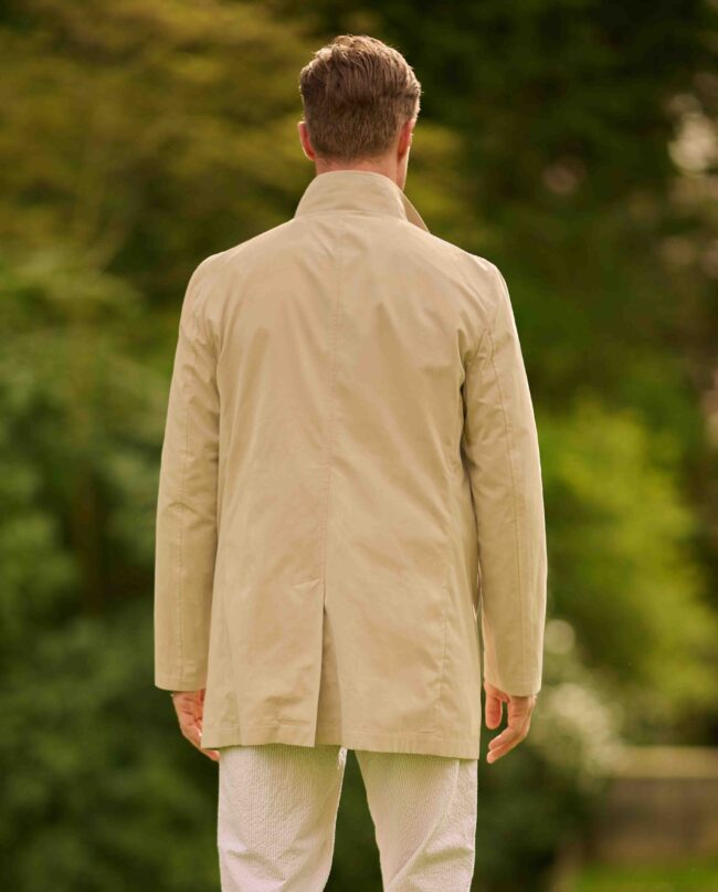Men&#039;s short coat &quot;Beeford&quot; beige I Wellington of Bilmore