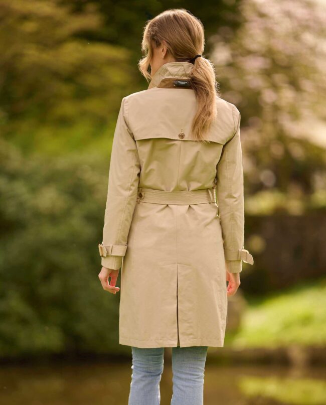 Ladies trench coat &#039;&#039;Darby&#039;&#039; beige I Wellington of Bilmore