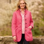 Lightweight quilted coat &#039;&#039;Grace&#039;&#039; in pink