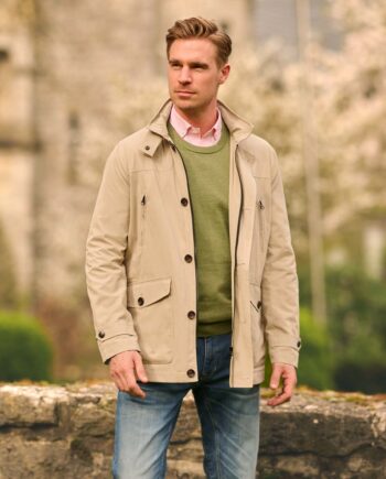 Field jacket for men &#039;&#039;Renfield&#039;&#039;, beige I Wellington of Bilmore